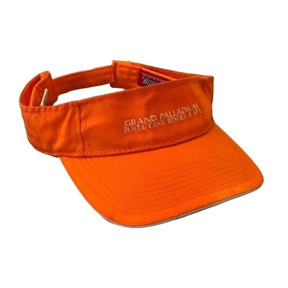 Invasion Grand Palladium Punta Cana Resort & Spa Orange Visor Hat - Picture 1 of 13